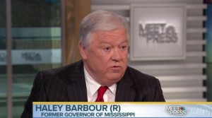 Haley Barbour: Up To SC How They Want To ‘Decorate’