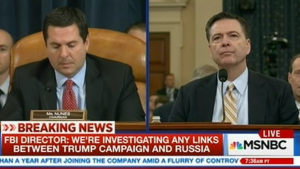 Comey: FBI probing Team Trump ties to Russian interference in 2016 election