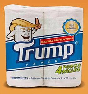 Mexican Lawyer Markets “Trump” Toilet Paper (crooksandliars.com)