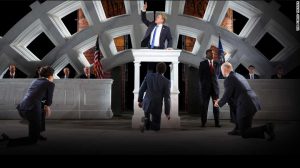 FON☛ &nbsp;Trump fans freak out over ‘violent rhetoric’ In Shakespeare play (with Trump lookalike as Caesar)
