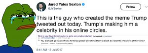 Troll fail fustercluck: Trump thugs plays dirty after CNN meme maker apologizes