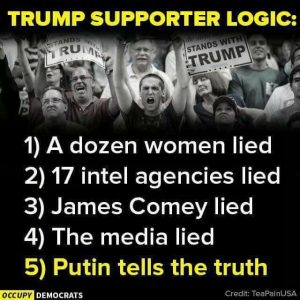 Deplorable “logic”