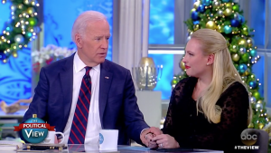 Joe Biden consoles Meghan McCain about her dad’s illness on The View 📺